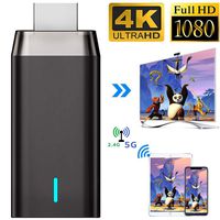 Wireless Display Adapter, Laiduoao 5G&4K&1080P Wireless HDMI Display Adapter Miracast Dongle Streaming Media Player Mirroring Screen from Phone to Big Screen, Support 5G Miracast Airplay DLNA