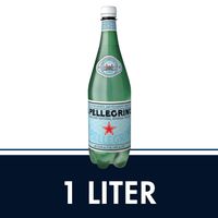 S.Pellegrino Sparkling Natural Mineral Water, 33.8 fl oz. Plastic Bottle