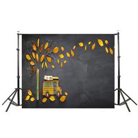 SOOTOP Graduation Party Backdrop Class of 2019 Congrats Grad and Graduation Cap Vinyl Design Photo Booth Props Banner 5x3FT Graduation Background