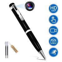 ZXWDDP Hidden Pen Camera Portable 1080P HD spy Body Camera can be Used for Classroom Recording and Participating in Important Meetings and Business, Capable of Continuous Video Recording for 2 Hours