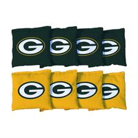 Victory Tailgate Green Bay Packers NFL Cornhole Game Bag Set (8 Bags Included, Corn-Filled)