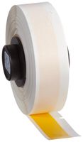 Brady PTL-8-439-YL TLS 2200 and TLS PC Link 0.5" Width x 50' Height, B-439 Permanent Vinyl, Matte Finish Yellow Label