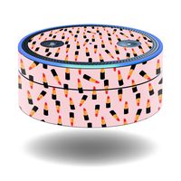 MightySkins Skin Compatible with Amazon Echo Dot - Lipstick Pattern | Protective, Durable, and Unique Vinyl Decal wrap Cover | Easy to Apply, Remove, and Change Styles | Made in The USA