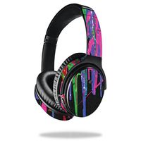 MightySkins Skin Compatible with Bose QuietComfort 35 Headphones - Drips | Protective, Durable, and Unique Vinyl Decal wrap Cover | Easy to Apply, Remove, and Change Styles | Made in The USA