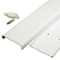 Legrand - Wiremold CMK30 30-Inch Flat Screen TV Cord Cover Kit-  Wall Mount TV Cable Concealer Cord Cover Raceway Kit to Hide Cables, Cords, or Wires- White