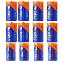 12 Pcs AM-1 LR20 MN1300 Duration 1800min D Alkaline Battery