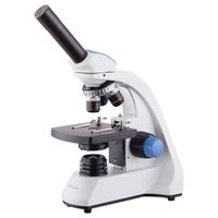 AmScope 40X-1000X LED Intermediate Student Monocular Compound Microscope