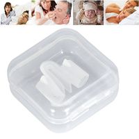 4 Anti-Snoring Sizes, Relieve Snore Stopper Protect your sleep with a device of dilation of the nose, Men, women, children (L)