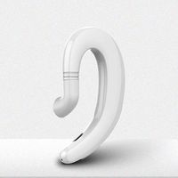 Tpingfe Bone Conduction Wireless Bluetooth 4.2 Headset Stereo Sports Headphone Universal (White)