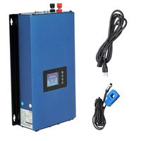 ECO-WORTHY 1000W LCD Display MPPT Solar Grid Tie Inverter Power Limiter PV System DC 45-90V to AC90-140V
