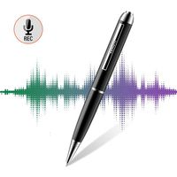 Digital Voice Recorder, Veroyi 16GB Mini Audio Voice Recorder, Portable USB Tape Recorder Recording Device with Noise Reduction Audio for Lectures Meetings Interviews Classes