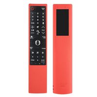 Yosoo- TV Remote Protective Cover, Shockproof Dustproof Silicone Case for LG AN-MR700 TV Remote(Red)