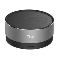 Tiso T10 Metal Mini Portable Wireless Bluetooth Speaker 10-15 Hours Playtime 5W Loudspeaker Outdoor IPX5 Waterproof AUX TF MIC