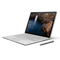 Microsoft Surface Book Intel Core i7-6600U 2.6GHz, NVIDIA GeFORCE 965M 2GB (3000 x 2000 Resolution), Touchscreen, Dual Camera 13.5" 16GIG 512 SSD Pen (Renewed)