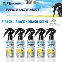 5 Pack Treefrog Black Squash Scent Fragrance Mist Spray Tree frog Top Fresh Air Freshener