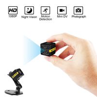 Mini Spy Camera Wireless Hidden PANNOVO Security Camera Hidden Camera Full HD 1080p Portable Small Nanny Cam with Night Vision and Motion Detection for Home Indoor and Outdoor