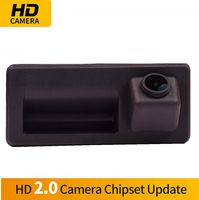 Reversing Camera Integrated in Trunk Handle Rear View Backup Camera for 2013+ Audi A3 8V, 2016+ A4 B9, A5, Q5, A6, Q7,A6 (C7), A7 (C7), A8 Allroad with MIB (MMI) Radio