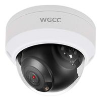 WGCC POE IP Dome Camera 4MP IP Security Camera 2.8MM Lens Indoor Outdoor Network Camera ONVIF Complaint with 98ft IR Night Vision, Motion Detection, Remote Viewing, IP67 Waterproof