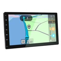 YUNTX Android 9.0 Double Din Universal Car Stereo - 7 inch 2G/32G Car Navigation Radio with Free Rear Camera | Support Steering Wheel Control | Bluetooth | Mirrorlink | Carplay | USB | SD