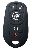 Rpkey Silicone Keyless Entry Remote Control Key Fob Cover Case protector For 5 button 2016 2017 Buick Cascada Envision Essence LaCrosse 13508414 HYQ4AA HYQ4EA