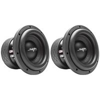 (2) Skar Audio MA-8 D4 8" 400W RMS Dual 4 Ohm Car Subwoofers, Pair