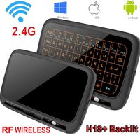 Wireless Keyboard and Touchpad Mouse Combo,2.4GHz Wireless Full Screen Extra Large Touch Zone for Google Android TV Box, HTPC, IPTV, PC, PS3, Xbox 360, Pad(Backlit)