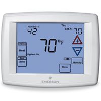 Emerson 1F95-1291 7-Day Touchscreen Thermostat with Humidity Control