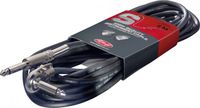 Stagg 33ft. S-Series, phone-plug/angled phone-plug, standard Instrument cable