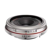 Pentax K-Mount HD DA 40mm f/2.8 40-40mm Fixed Lens for Pentax KAF Cameras (Limited Silver)
