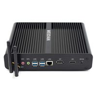 WEIDIAN Intel Kaby Lake R Core I7-7500U Mini Desktop Computer fanless Mini pc 4k Support htpc 8th Generation for Gaming Mini pc Windows 10 pro Dual Screen Display with DP and HDMI