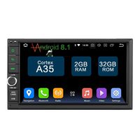 2019 Upgrade Android 8.1 Universal 2+32GB Quad-Core 7-Inch TFT LCD 2-Din in-Dash Car Stereo Radio Player Navigation Mirroring WiFi Bluetooth