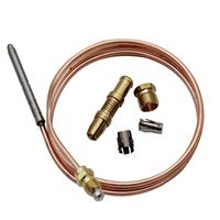 MENSI Robertshaw Thermostat Control Pilot Burner Assembly Replacement 1980-024 & 1980-036 Snap Fit Universal Thermocouple (36")