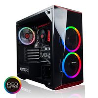 XOTIC PC Gamer's Choice AMD Gaming Desktop PC - Quad Core 3.6GHz AMD Ryzen 5 2400G | Radeon RX Vega 11 Graphics | 16GB DDR4 | 250GB SSD | 1TB HDD | Windows 10 | 3 Year Parts Warranty