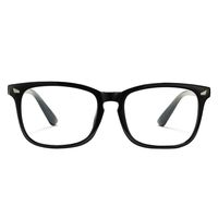 Pro Acme Blue Light Blocking Glasses for Women Men Fashion Clear Computer Glasses Anti Digital Eyestrain Tint UV Protection (Black)