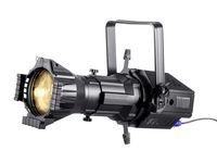 Monoprice COB LED Ellipsoidal - White | 3200K 19 Degree With Gobo Holder, 200W, 3-channel DMX control