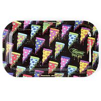 Beamer Designer Series Medium Metal Rolling Tray -Flying Pizzas - 10.75 inch x 6.25 inch…