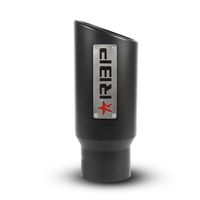 RBP RBP-303725-EXR Textured Black Adjustable Multi-Fit Exhaust Tip