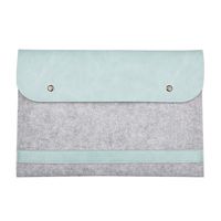 ELEOPTION 2016 MacBook Pro 13-inch Laptop with Touch Bar, Business Style Macbook Case Organizer Leather Case Laptop Cover