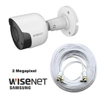 Wisenet SDC-79446BF HD Weatherproof IR Bullet Camera with 60 Foot Cable, 2MP Resolution for Wisenet Systems