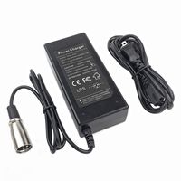 24V 2A Electronic Scooter Battery Charger for Go-Go Elite Traveller SC40E/SC44E, Ezip Mountain Trailz Schwinn 4.0 S400 S500 Jazzy Power Chair