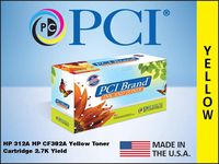 Premium Compatibles CF382A-PCI HP Toner Cartridge, Yellow