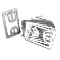 Leviton C0224-CP 1-Gang Wallplate Mounting Bracket, 10-Pack