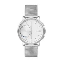 Skagen Connected Men's Hagen Stainless Steel Hybrid Smartwatch, Color: Silver-Tone (Model: SKT1100)