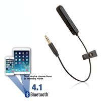 REYTID Bluetooth Adapter Compatible with Beats Solo, Solo2, Studio, Studio 2.0, MIXr & Pro Detox Headphones - Wireless Converter Receiver Compatible with Apple Earphones On-Ear Over-Ear