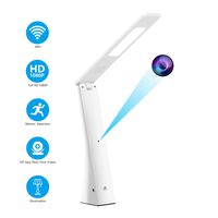 Beenwoon Hidden Camera LED Desk Lamp[Build in 16G Card] - Full HD 1080P WiFi Spy Camera with Motion Detection, Wide Viewing Angle, Wireless Connected for Home/Office