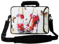 AUPET 9" Shoulder Bag with Extra Side Pocket,Adjustable Strap For 9-10.6" Laptop