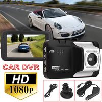 Quaanti Car Dvr/Dash Camera,3'' HD 1080P Car DVR Dash Cam Vehicle Video Recorder G-Sensor Camera HDMI Out New (Black+Silver)
