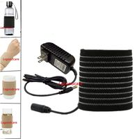 DC Coffee Warmer, Lsgoodcare Multifunction Milk Tea Soymilk Mug Beverage Warmer 12V 15W for Car Travel Home Office Ect Come with 12V 2A Power Adapter (Black-15W)