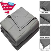 HomeGurus Weighted-Blanket Soft Material for Sleeping Calming and Relaxing Comforter Cool Heavy Bed Blankets for Adults Kids Toddler and Family (40x59 inch 10 lbs, Grey)