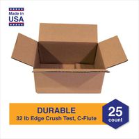 Cardboard Shipping Boxes, 9x6x4 Inch, Pack of 25